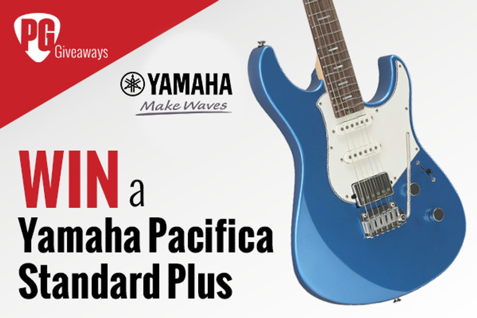 New Giveaway: Win the Yamaha Pacifica Standard Plus!