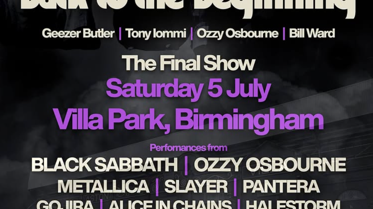 Black Sabbath to Reunite for First Time in 20 Years—Ozzy Osbourne’s Final Performance