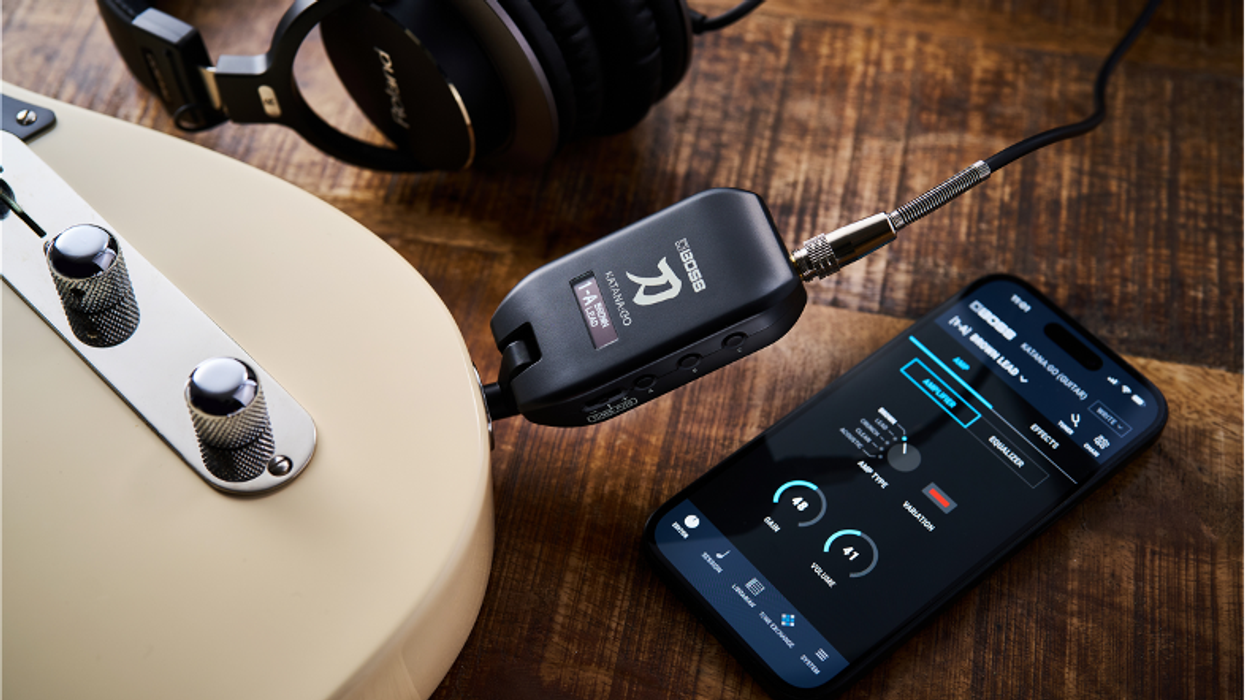 Boss Announces KATANA:GO Personal Headphone Amp