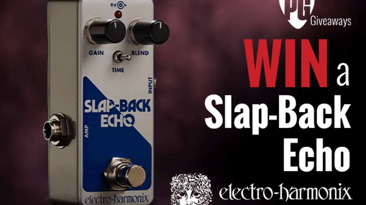 Electro-Harmonix Slap-Back Echo Giveaway