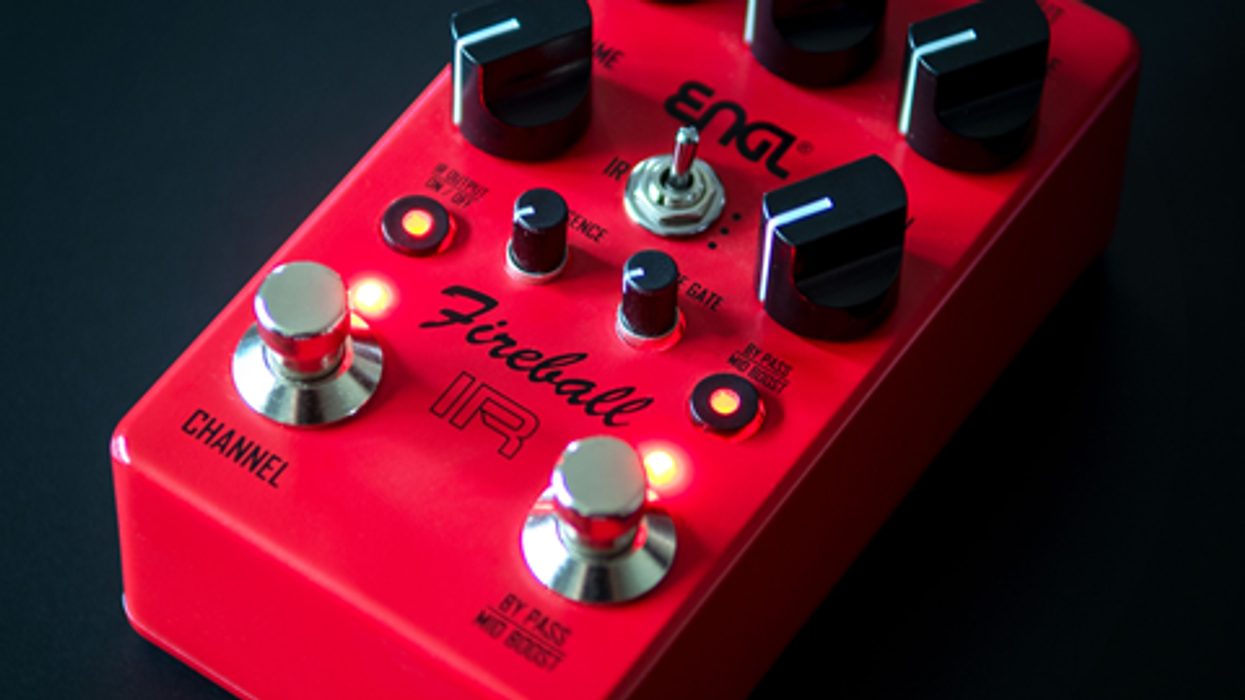 ENGL Unleashes the EP635 Fireball IR Pedal