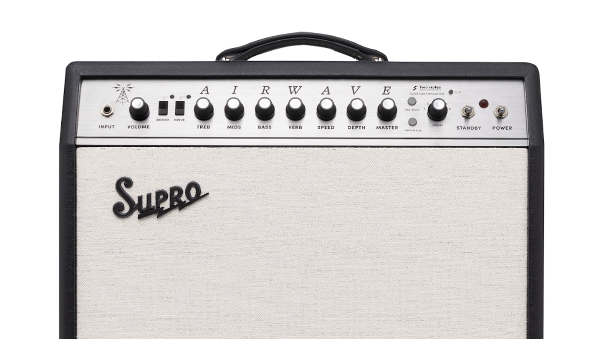 Supro Announces New Airwave Tube Amp