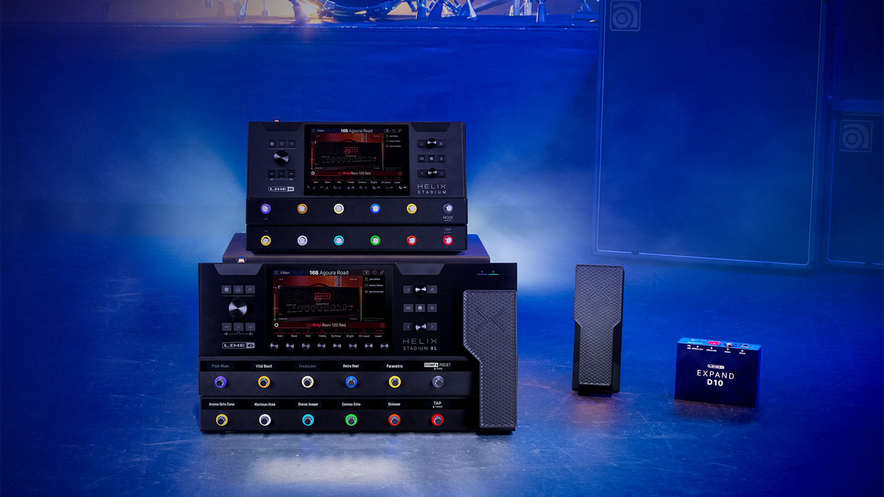 Line 6 Launches Helix Stadium Family