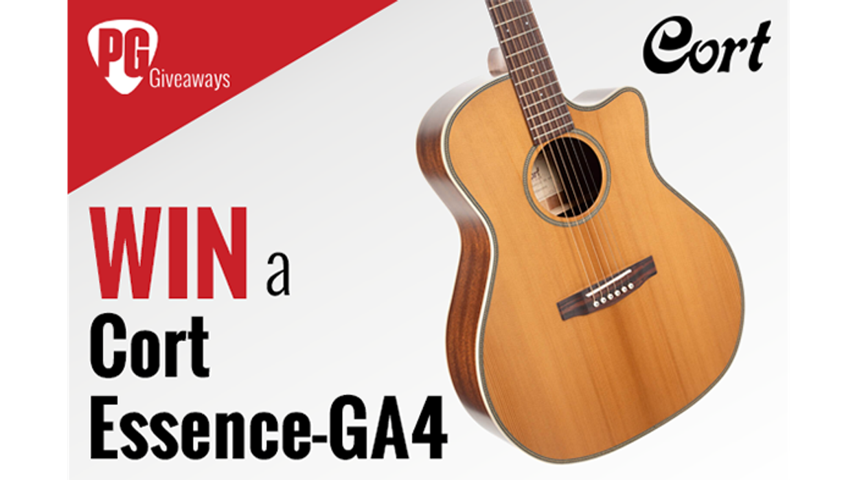 Enter to Win the Vintage-Voiced Cort Essence GA4 Guitar