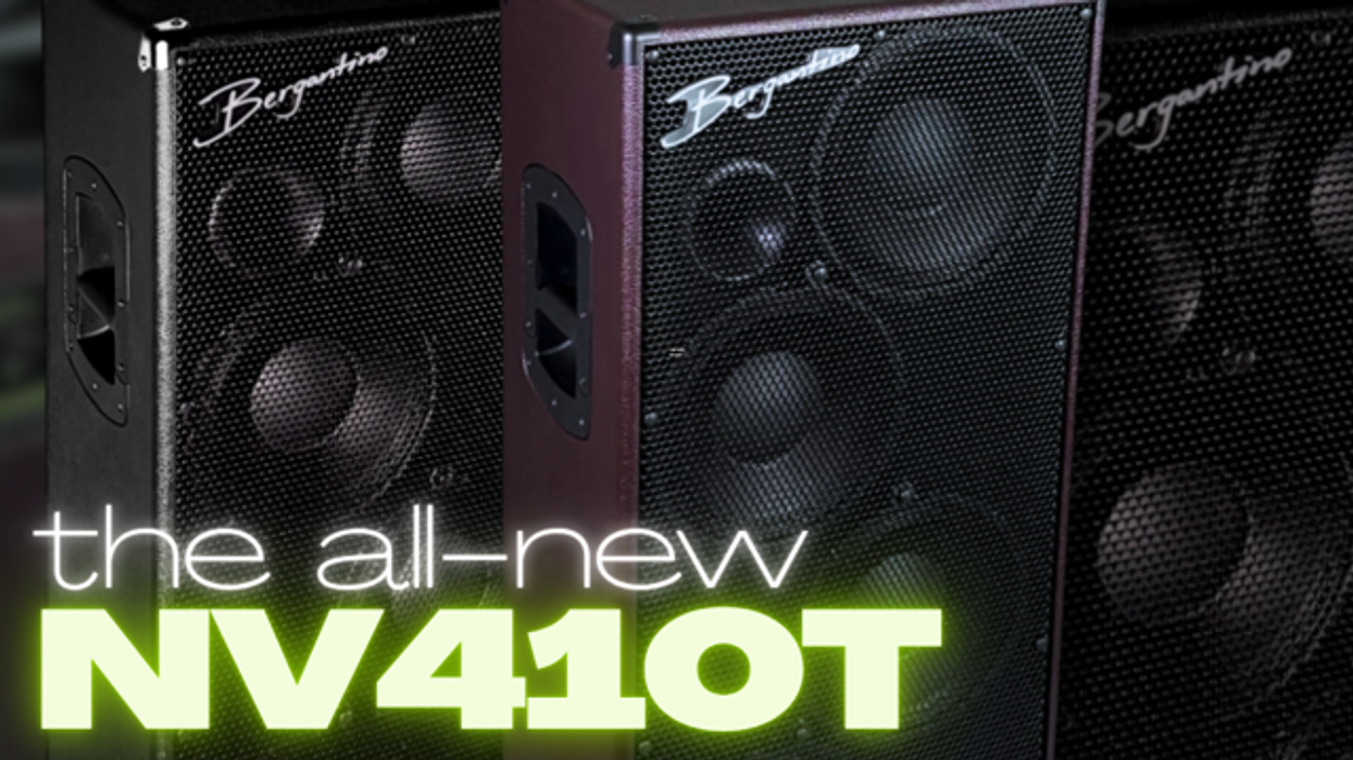 Bergantino Audio Systems Proudly Introduces the NV410T