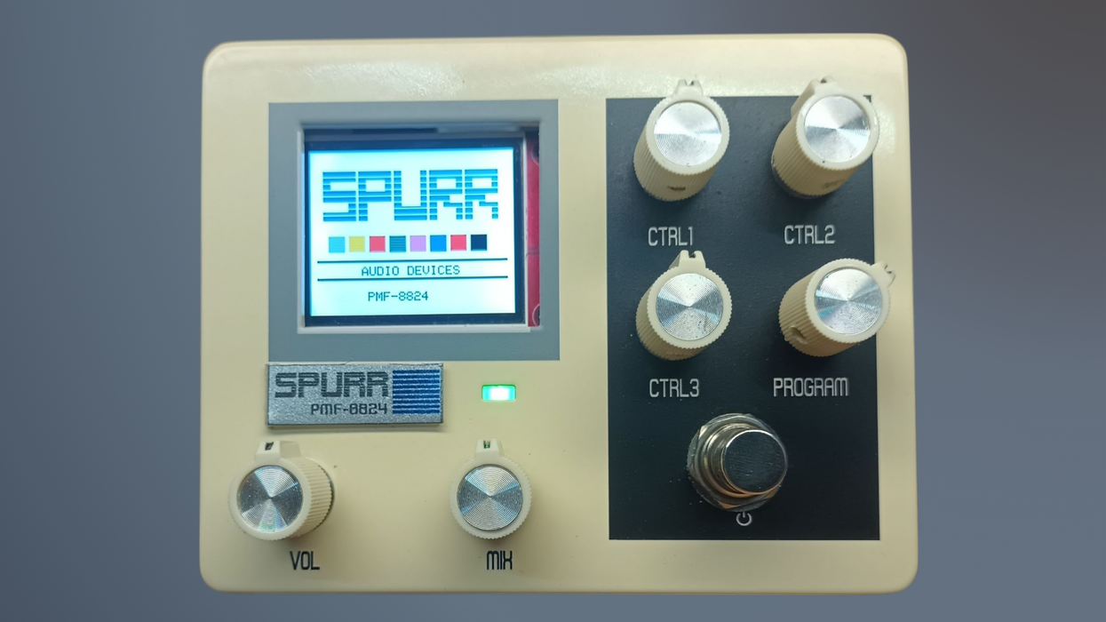 Spurr Audio Announces the PMF-8824: A Personal Multi-FX Modulator
