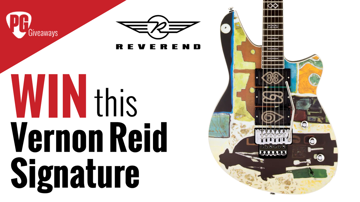 Vernon Reid Signature Guitar Giveaway From Reverend Guitars!