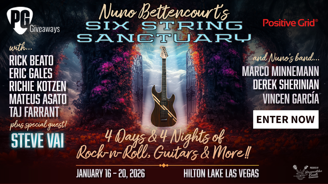 Win the Ultimate Nuno Bettencourt Prize Package!
