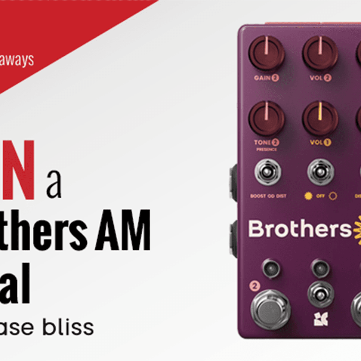 Win a Chase Bliss Brothers AM Pedal! - Premier Guitar Win a Chase Bliss Brothers AM Pedal! - Premier Guitar