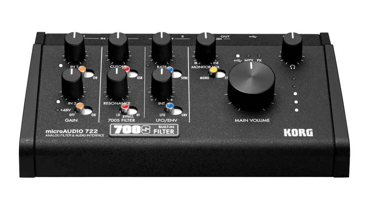 Korg Introduces New microAUDIO 22/722 Audio Interfaces
