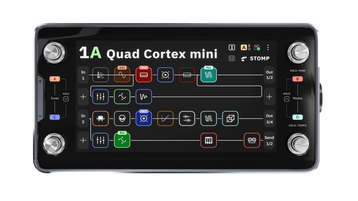 Neural DSP Unveils Quad Cortex mini