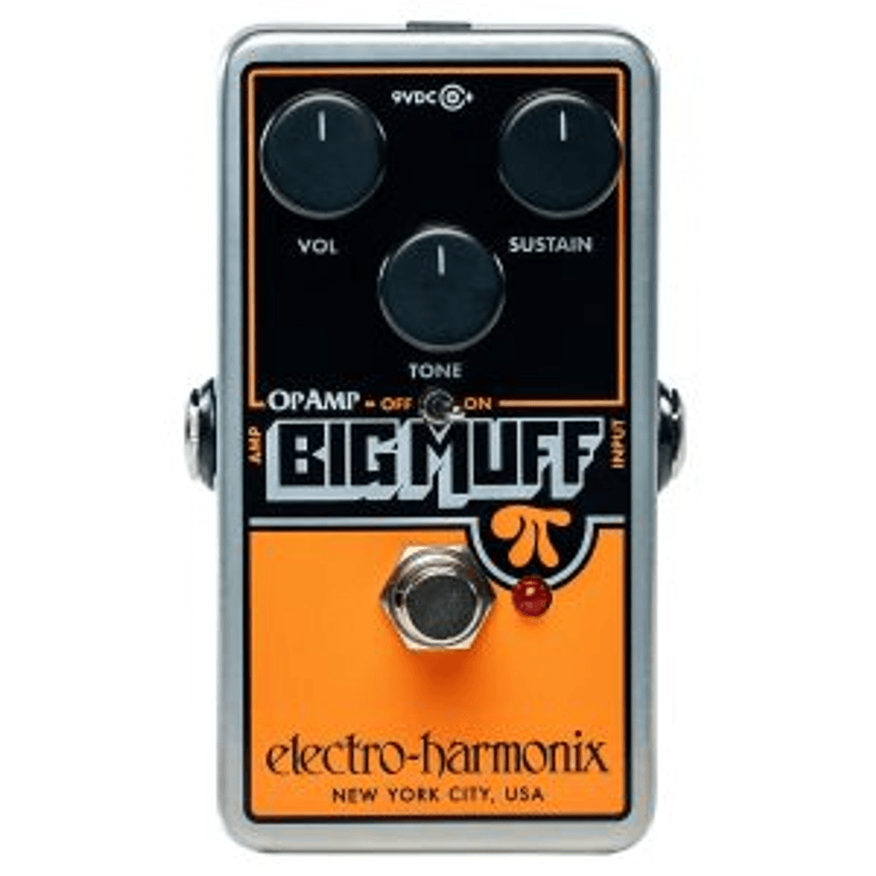 Op-amp Big Muff Pi Fuzz Pedal