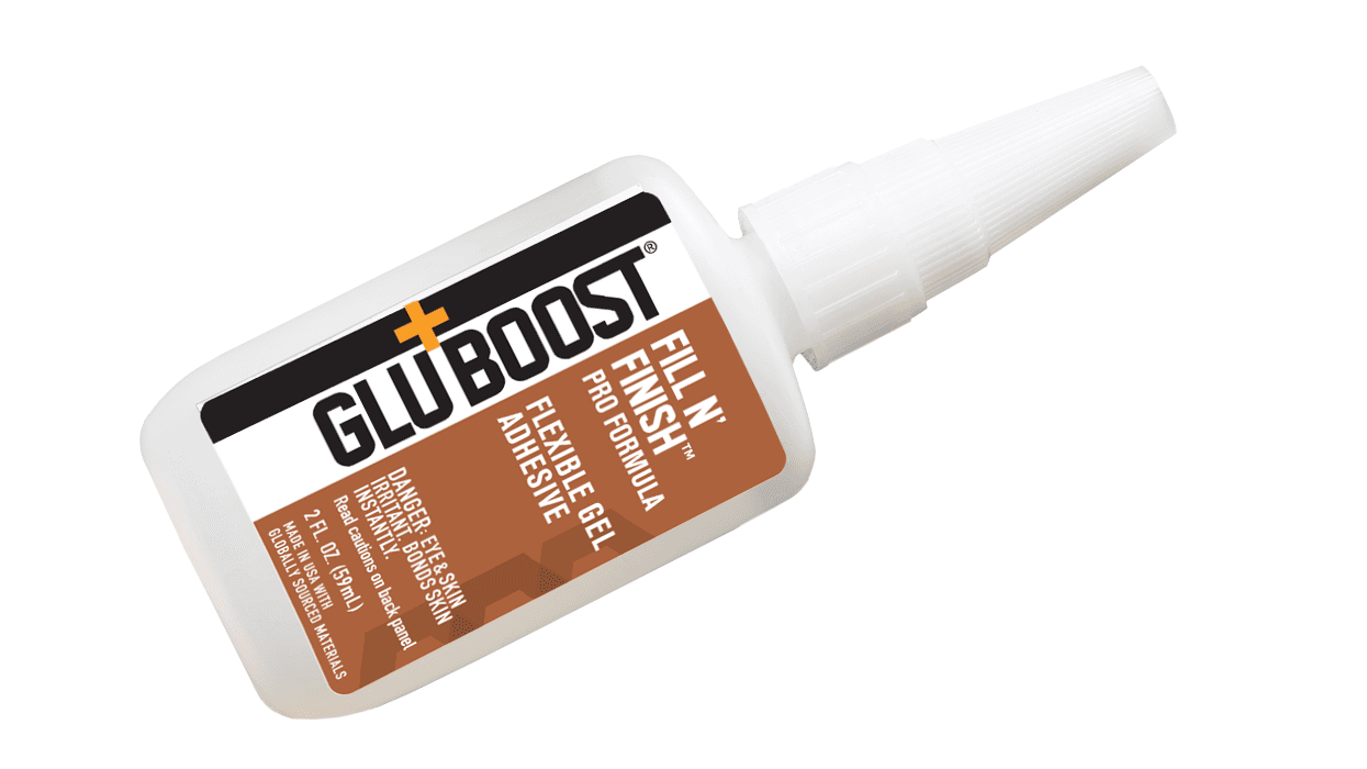 GluBoost Introduces Fill n' Finish Flexible Gel Filler / Adhesive