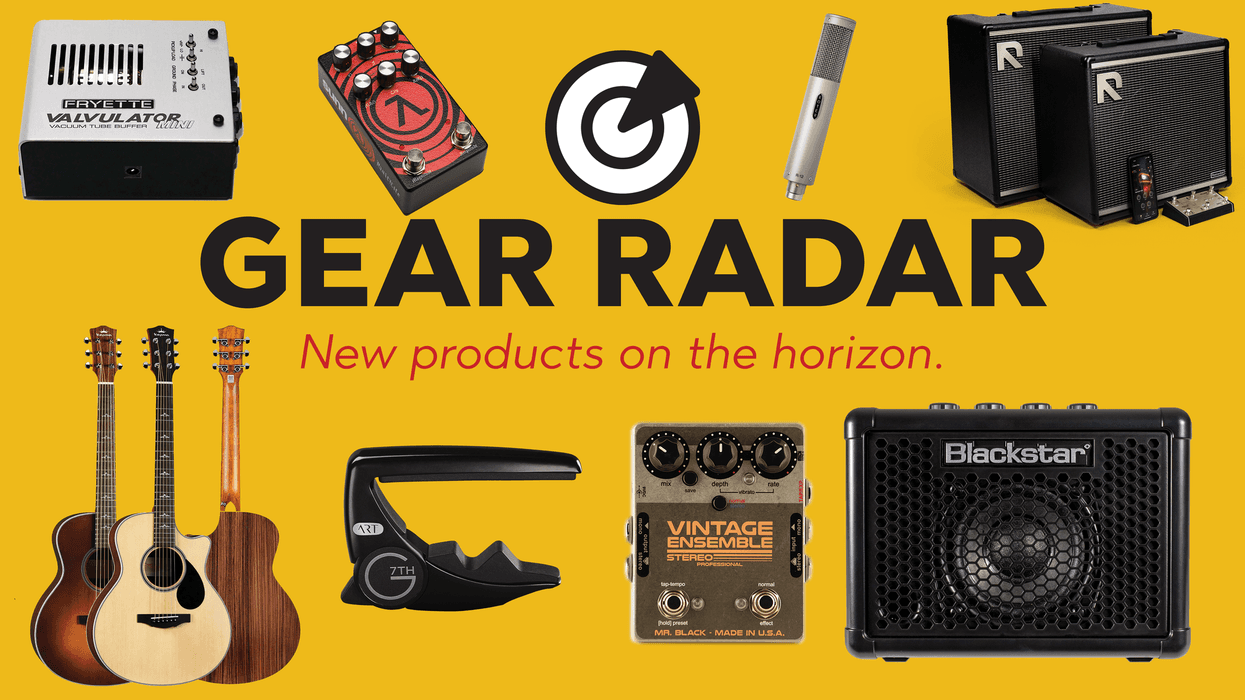 Gear Radar: Tiny Amps, Big Gain, and a New Way to Mic Acoustic
