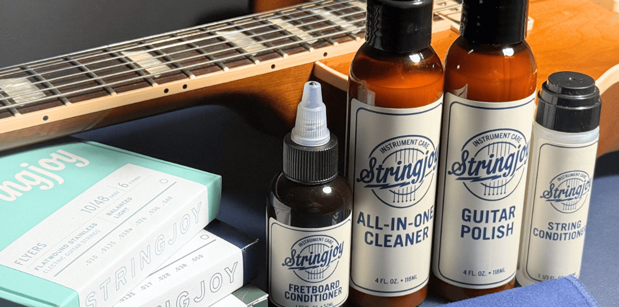 Stringjoy Launches Line of Instrument Care Products