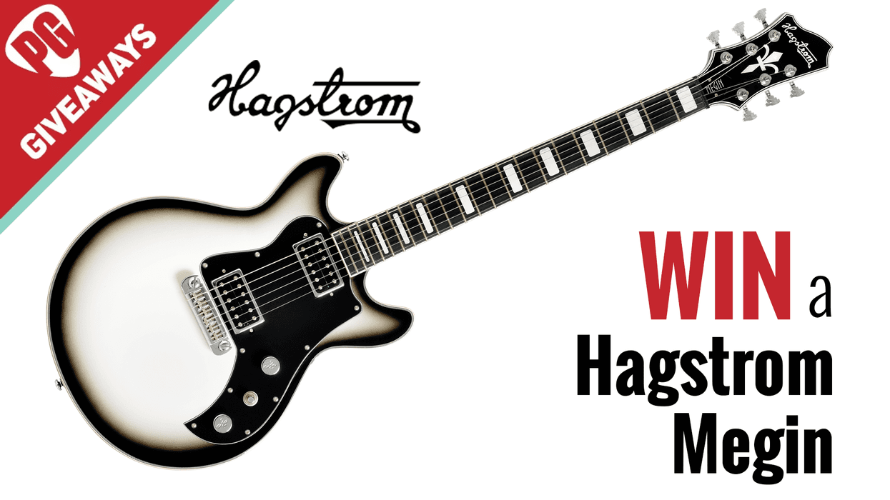 Win a Double-Cut Powerhouse: Enter to Win the Hagstrom Megin!
