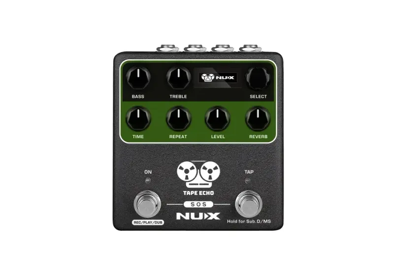 海外輸入 インボイス NUX Tape Guitar Premier - Review Pedal Echo ギター
