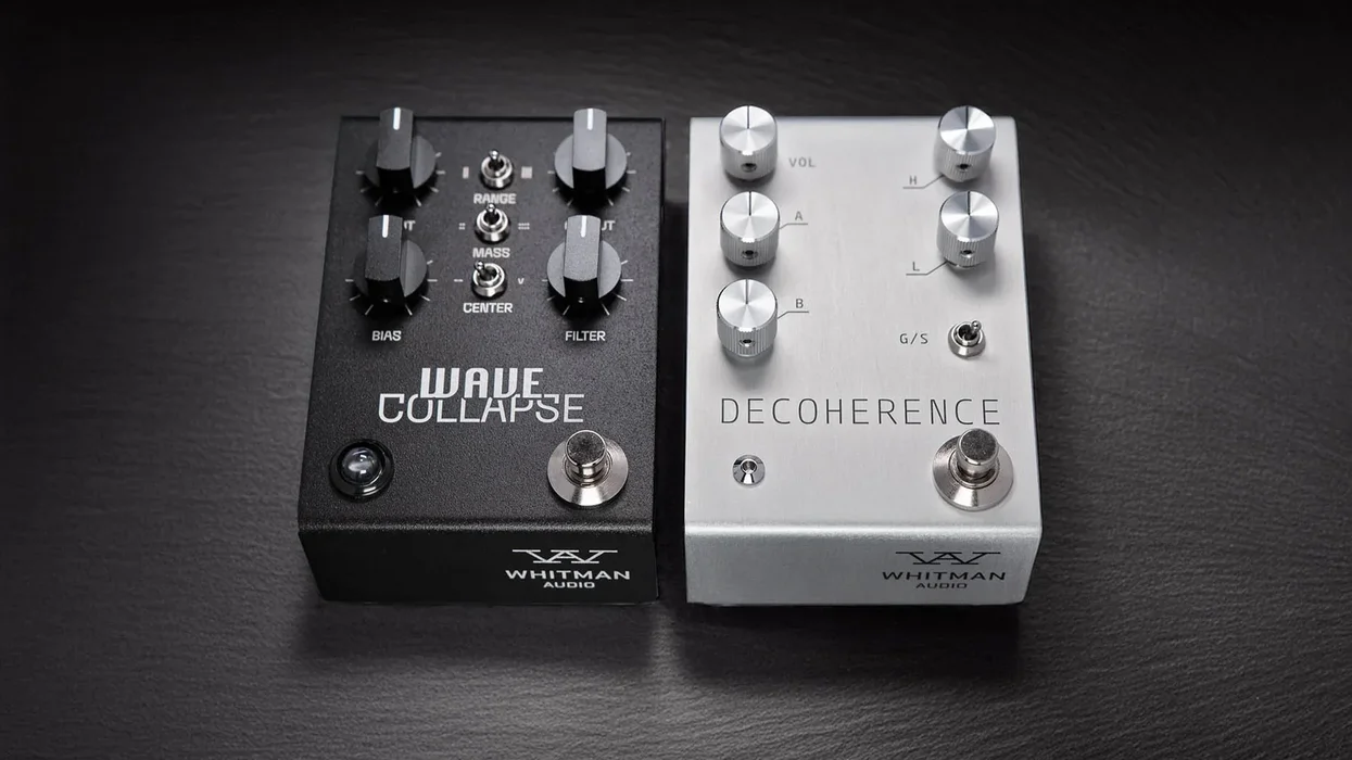 Whitman Audio Launches New Audio Effects Company with Two Pedals
