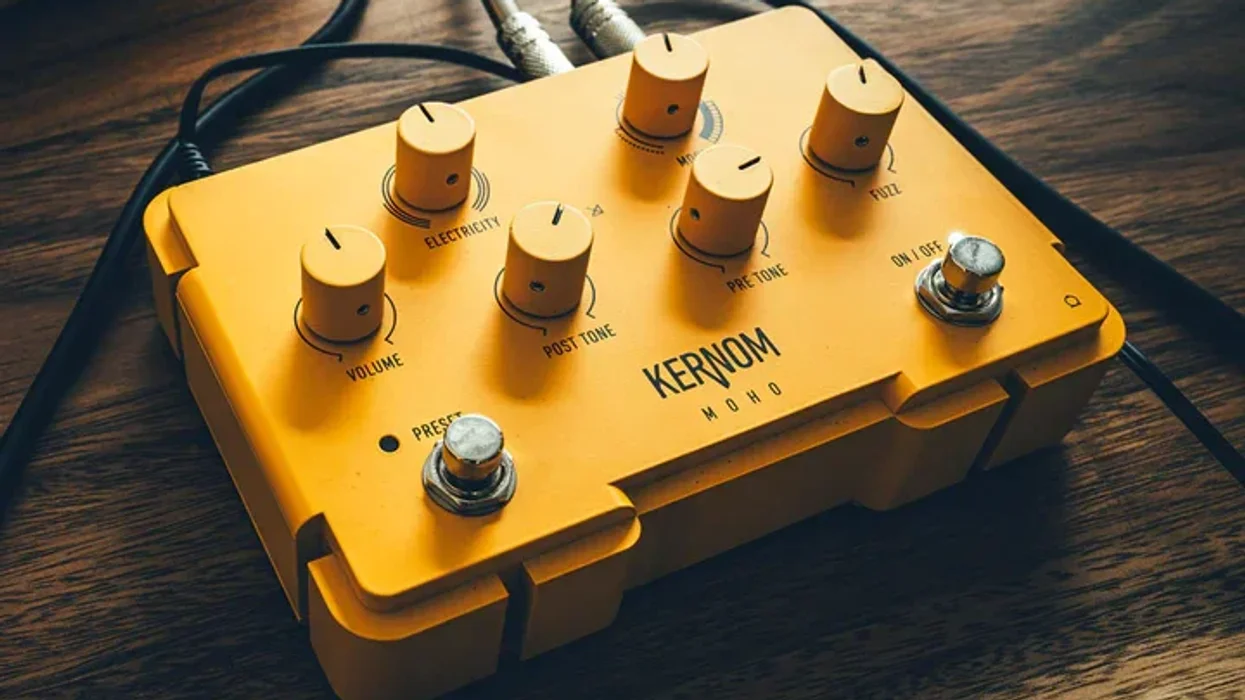 Win a KERNOM MOHO Fuzz and Octave Pedal