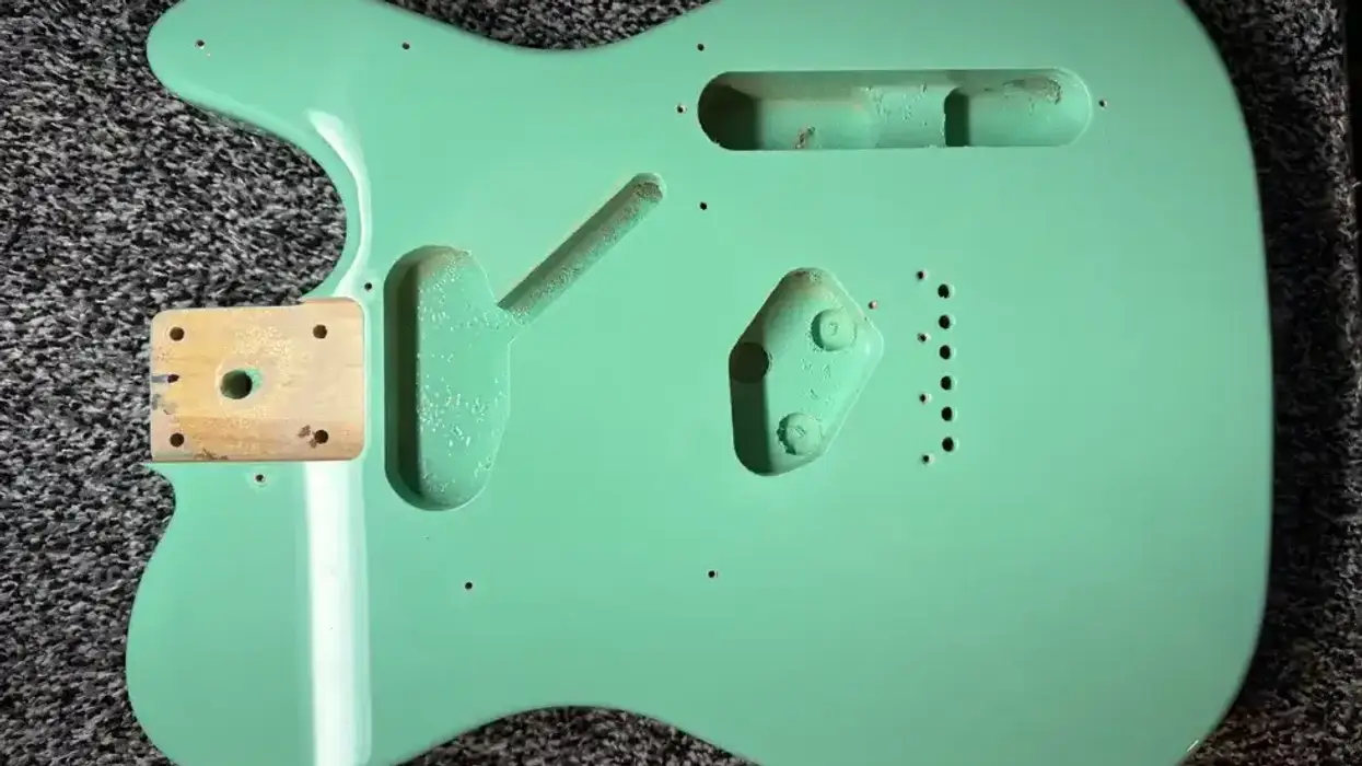 Mod Garage DIY Guitar Makeover: First Steps and Needle Files