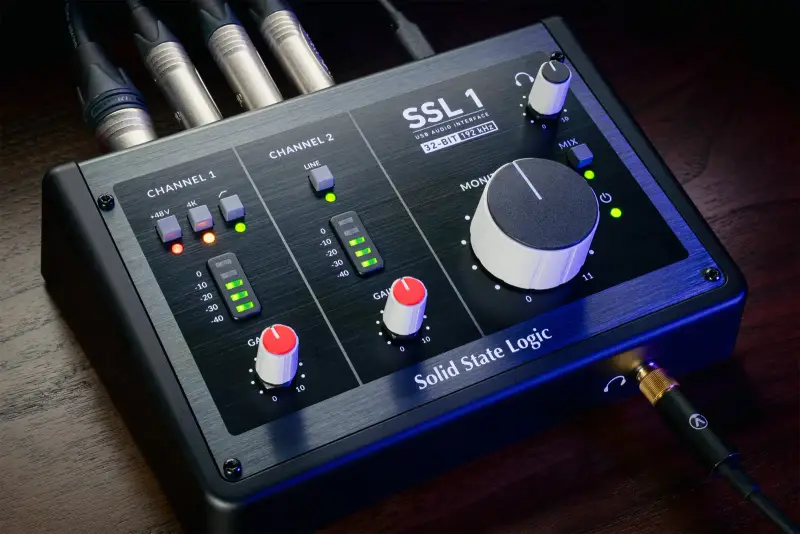 Solid State Logic 音声インターフェース Solid State Logic Introduces SSL 1 Audio Interface - Premier Guitar