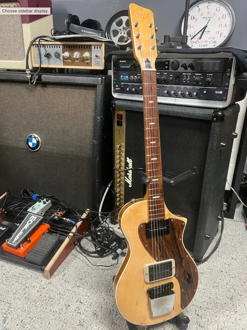 Reader Guitar of the Month: Guyatone guitar mod - Premier Guitar