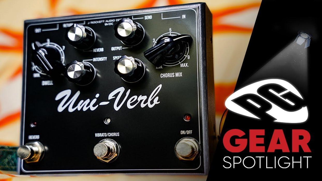 J. Rockett Audio Designs Uni-Verb Demo