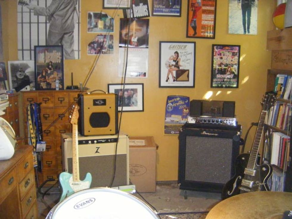 James Regan's Rehearsal Space