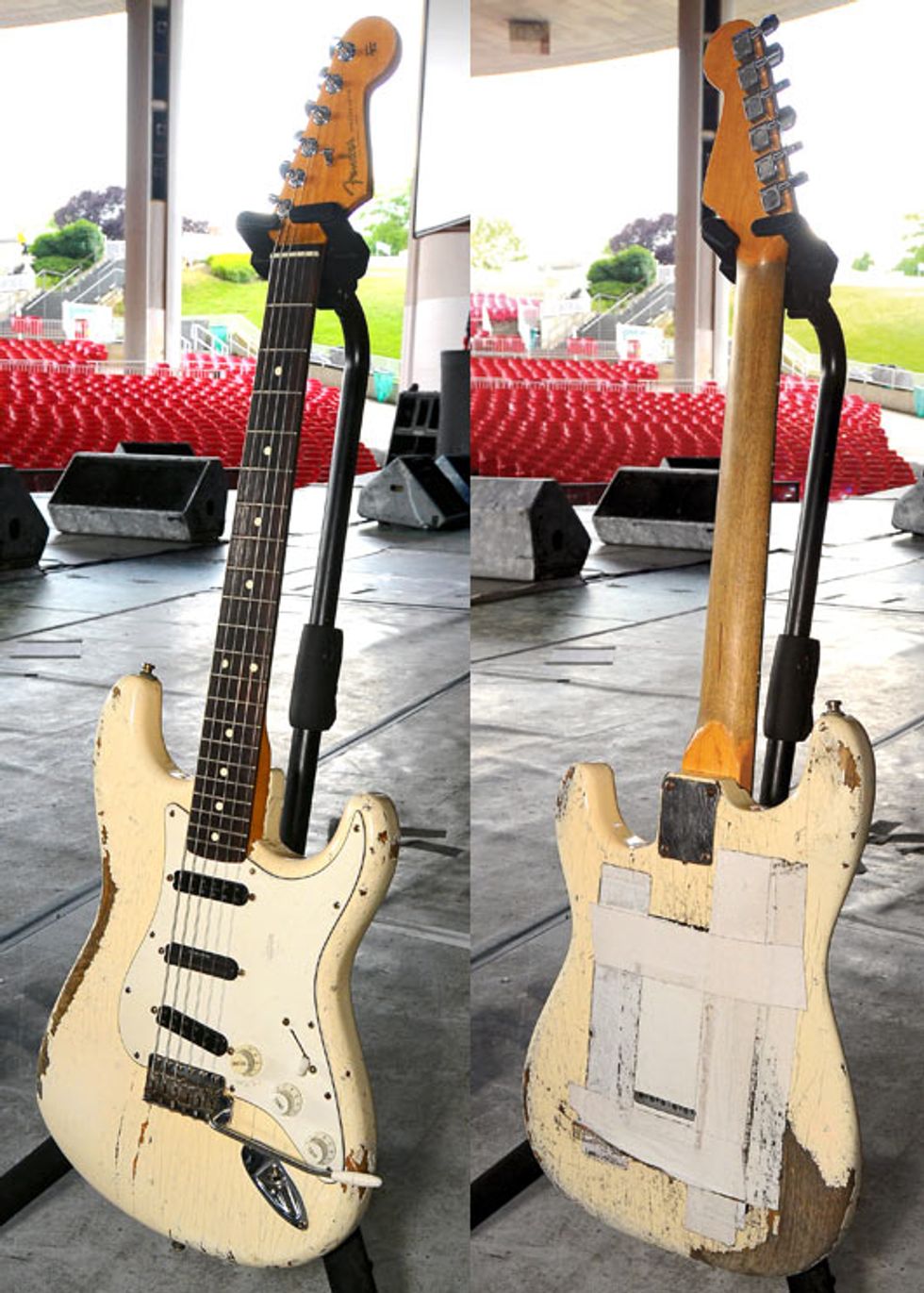 Janick Gers' Main Fender Strat