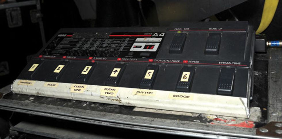 Janick Gers' MIDI Foot Controller