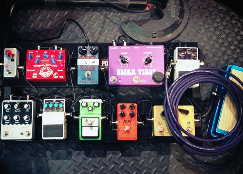 Jared Scharff's Pedalboard