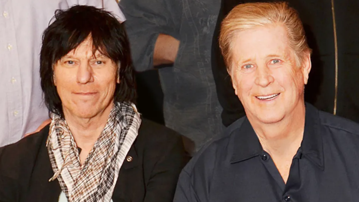 Jeff Beck and Brian Wilson