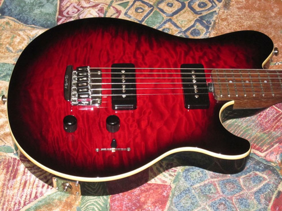 Jeff Harper's Ernie Ball Music Man BFR Axis Super Sport