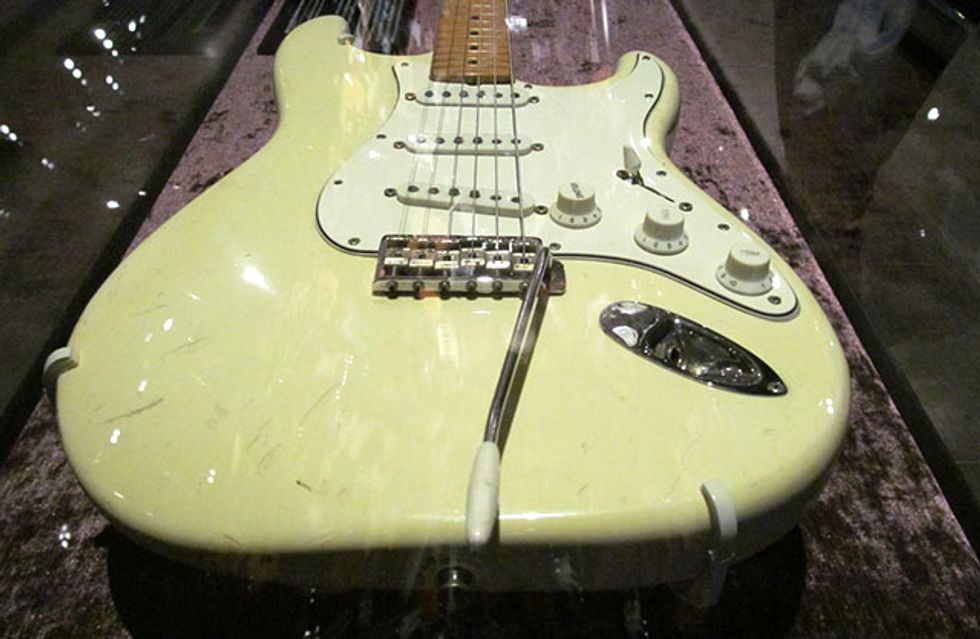Jimi Hendrix's 1968 Fender Woodstock Stratocaster