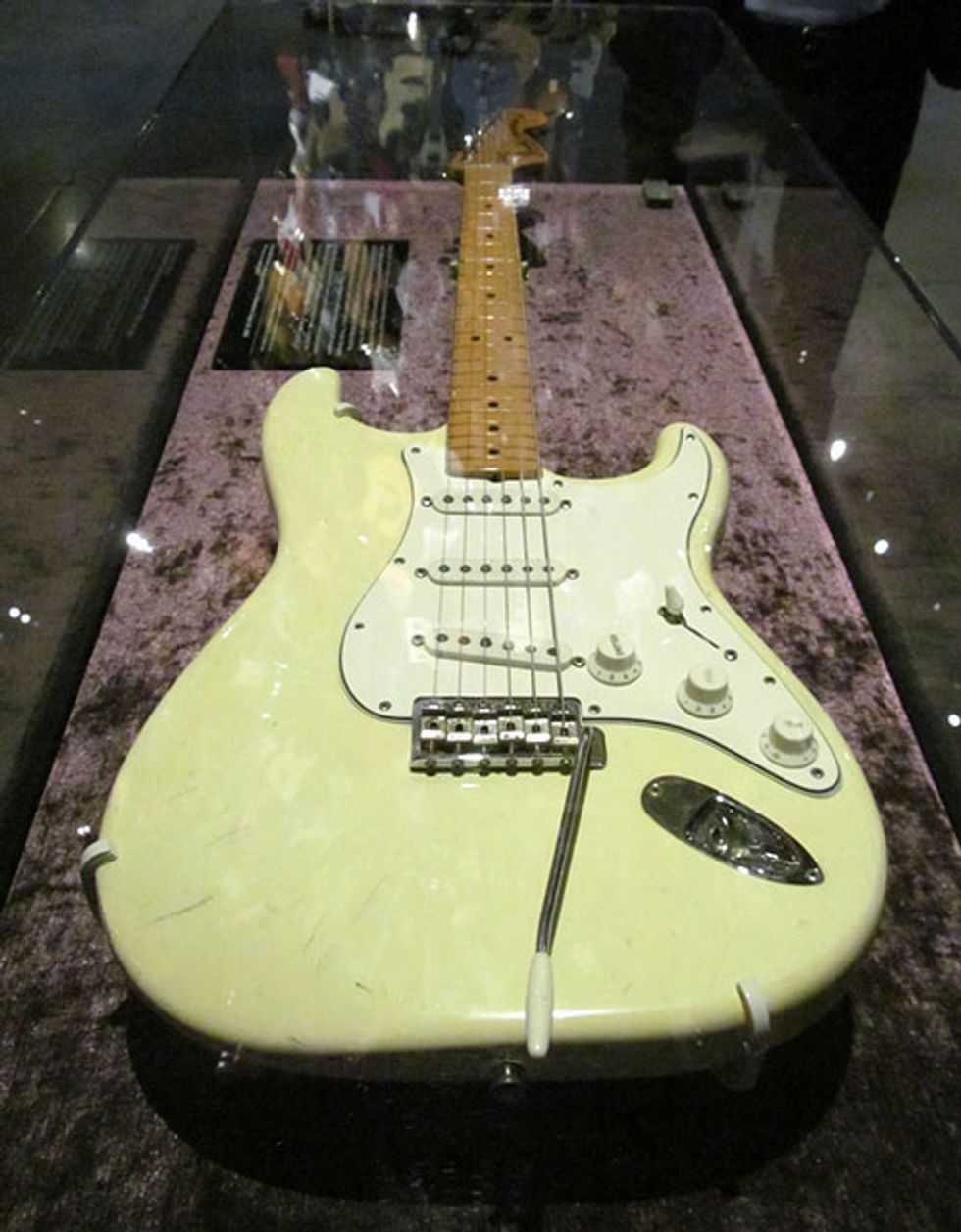 Jimi Hendrix's 1968 Fender Woodstock Stratocaster