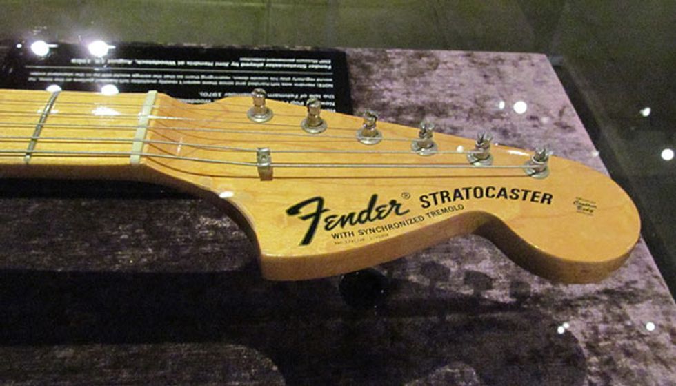 Jimi Hendrix's 1968 Fender Woodstock Stratocaster