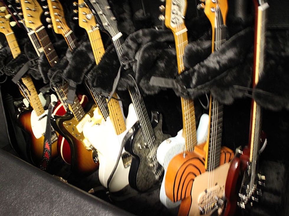 Jimmy Vivino's Backstage Guitars