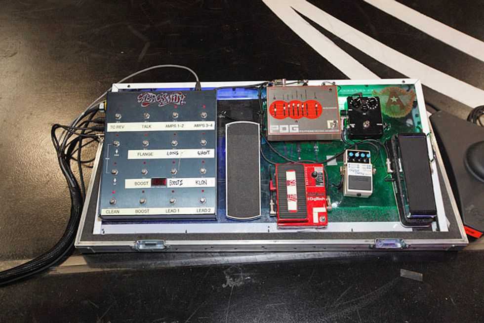 Joe Perry's Pedalboard