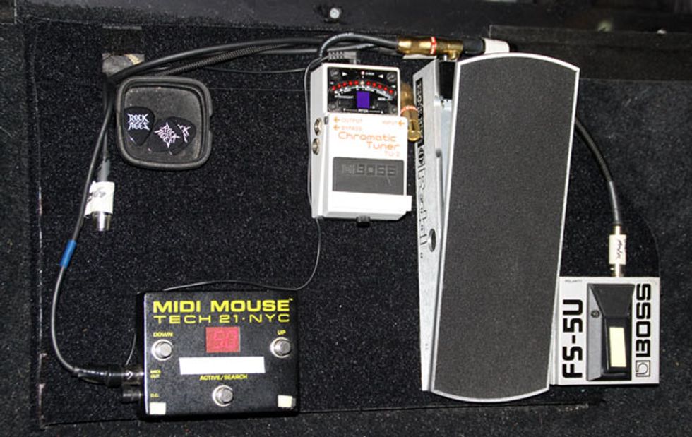 Joel Hoekstra's Pedals and Controllers