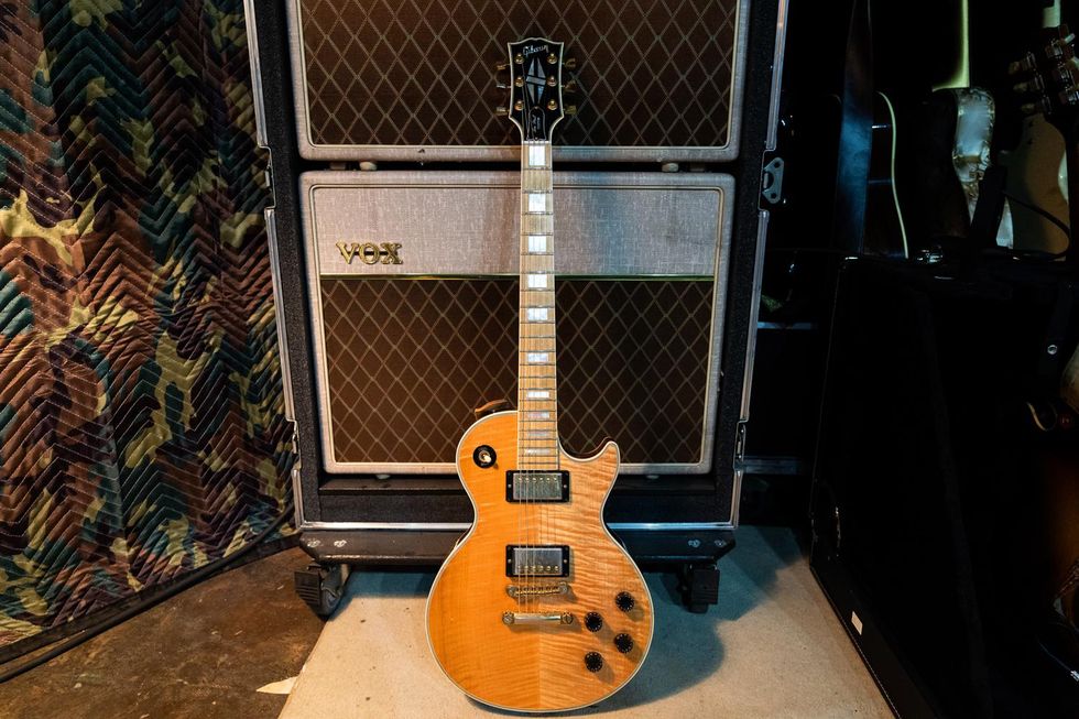 John Jeffers' 2011 Gibson Les Paul Custom Blonde Beauty