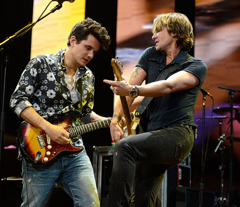 John Mayer and Keith Urban