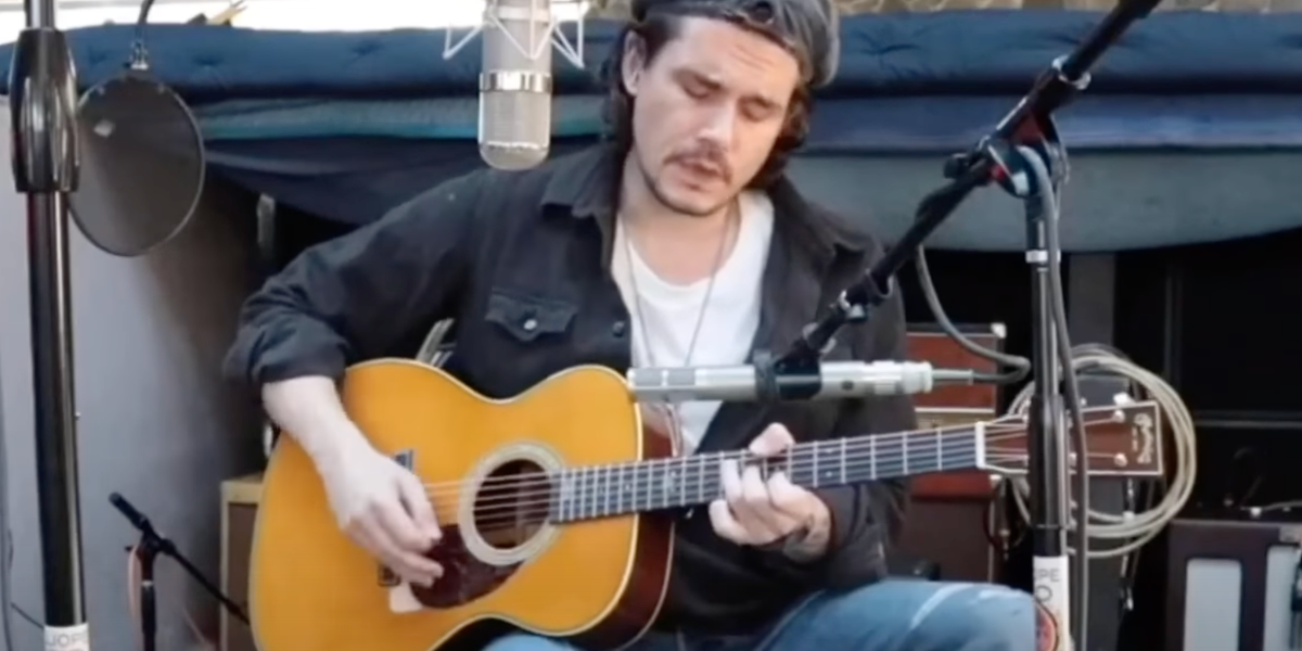 John mayer hot sale guitar strings acoustic