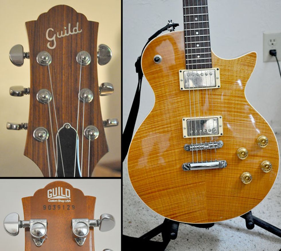 John Mitchell's Guild Custom Shop Bluebird