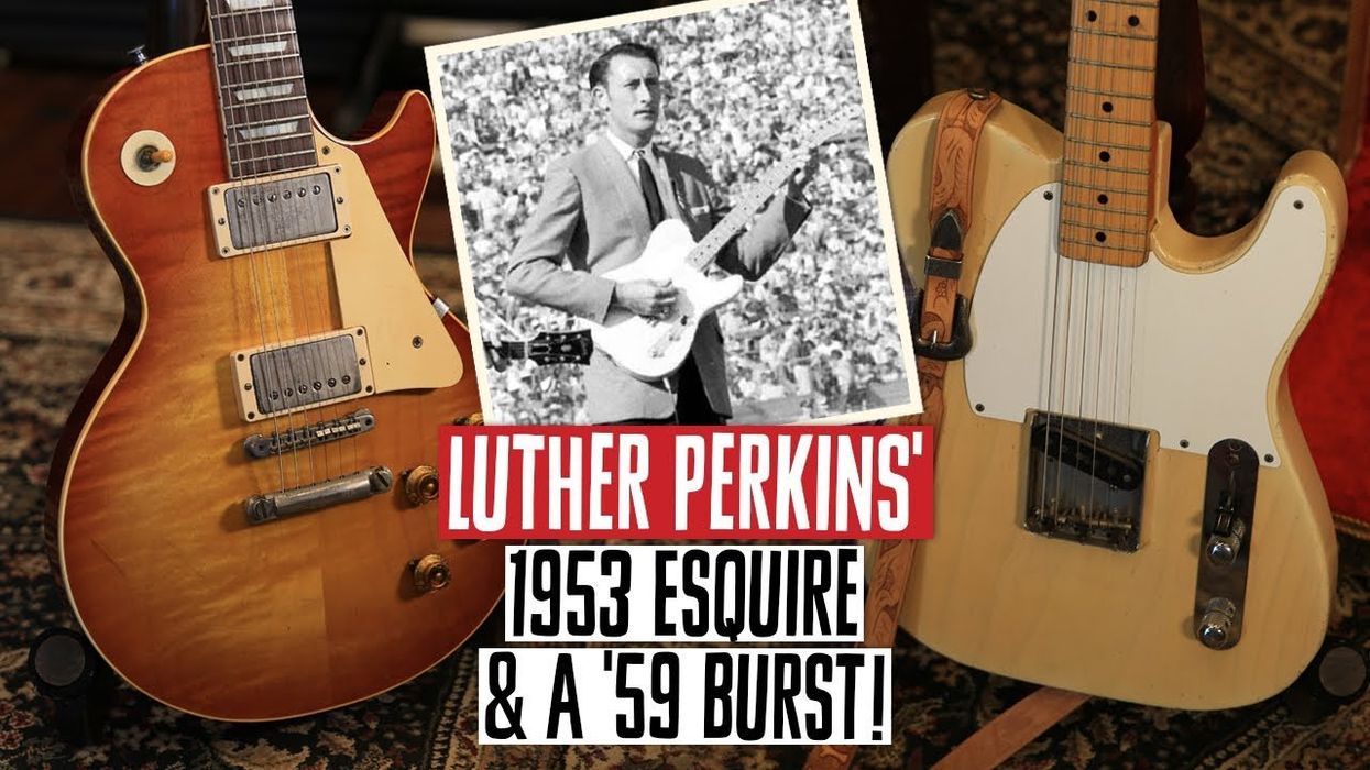 Luther Perkins' 1953 Esquire & a '59 Burst!