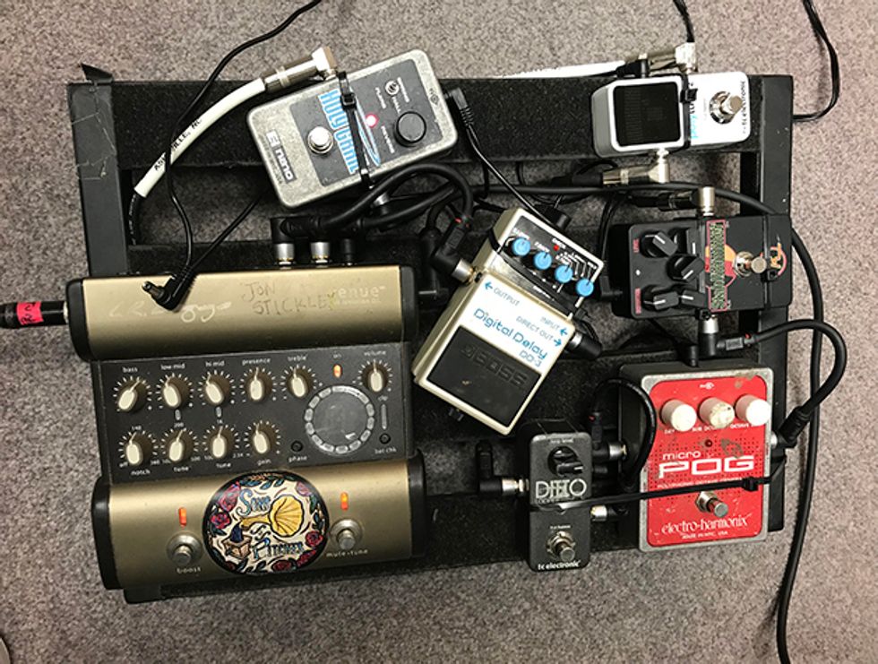 Jon Stickley Pedalboard