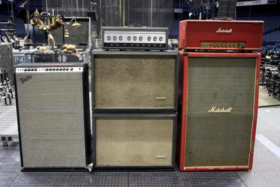 Josh Klinghoffer's Amps