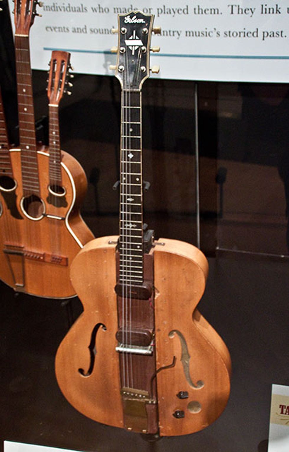 July: Les Paul's Log Solidbody Guitar