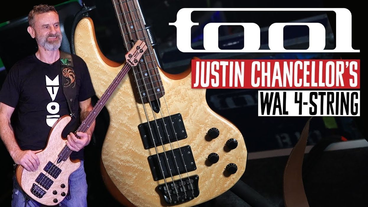 Justin Chancellor's #1 Wal Bass for Tool