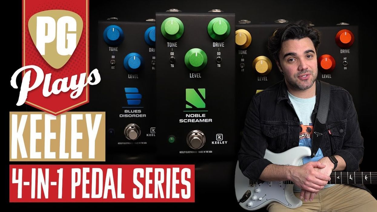 Keeley 4-in-1 Pedal Series Demo