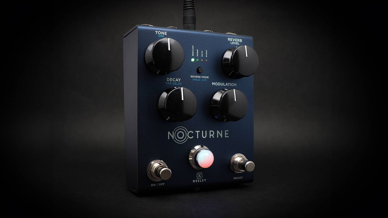 Keeley’s Nocturne: Three Killer Reverbs in A Single Pedal
